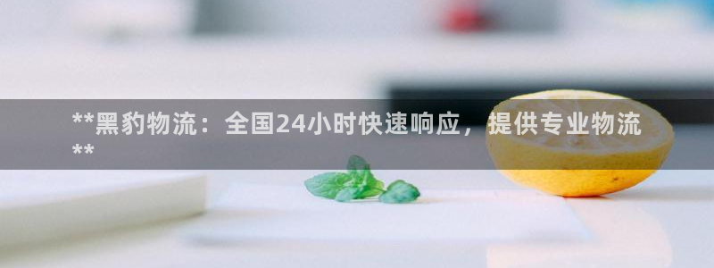 28圈黑平台吗：**黑豹物流：全国2